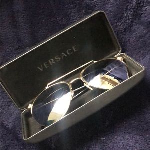 Gold #Frenergy Pilot Sunglasses